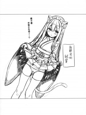 (メガ秋葉原同人祭 第3回) [没後 (RYO)] あなたのねこちゃんめいど。 [一匙咖啡豆汉化组]_21