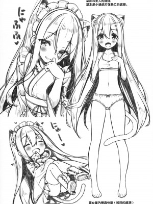(メガ秋葉原同人祭 第3回) [没後 (RYO)] あなたのねこちゃんめいど。 [一匙咖啡豆汉化组]_23