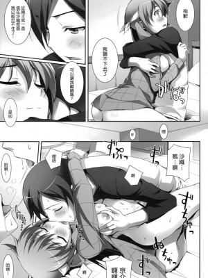 [Genesis漢化] (C79) [WIREFRAME (憂姫はぐれ)] 俺と沙織のXXX (俺の妹がこんなに可愛いわけがない)_17
