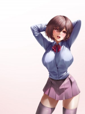[出席番号26 (にろ)] 母乳が止まらない後輩ちゃんのミルクリフレ_086