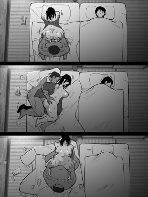 [ハチ公] 堕チルトキ3 -旅館の客室で夫の就寝中行われる他人交尾-_80