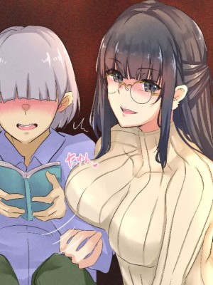 [メルコロ (KANIKORO)]  巨乳な幼馴染と美人な姉が…僕のち〇こを取り合って困っています…_113