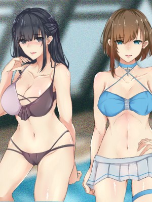 [メルコロ (KANIKORO)]  巨乳な幼馴染と美人な姉が…僕のち〇こを取り合って困っています…_137