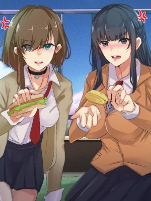 [メルコロ (KANIKORO)]  巨乳な幼馴染と美人な姉が…僕のち〇こを取り合って困っています…_240