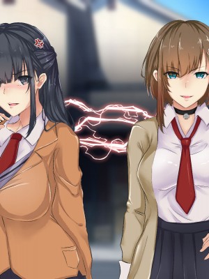 [メルコロ (KANIKORO)]  巨乳な幼馴染と美人な姉が…僕のち〇こを取り合って困っています…_086