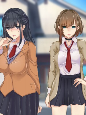 [メルコロ (KANIKORO)]  巨乳な幼馴染と美人な姉が…僕のち〇こを取り合って困っています…_087