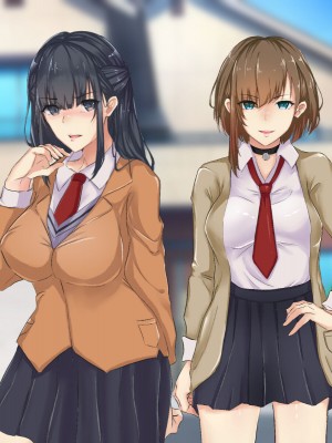 [メルコロ (KANIKORO)]  巨乳な幼馴染と美人な姉が…僕のち〇こを取り合って困っています…_089