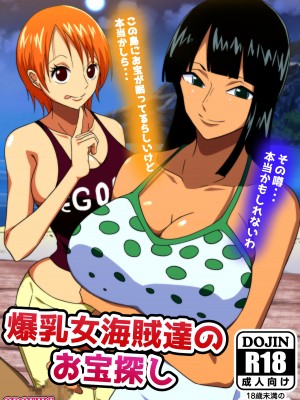 [Q同人]  爆乳女海賊達のお宝探し (ワンピース)_45