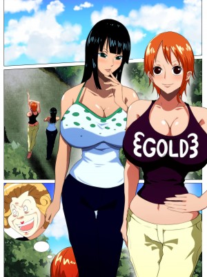 [Q同人]  爆乳女海賊達のお宝探し (ワンピース)_46