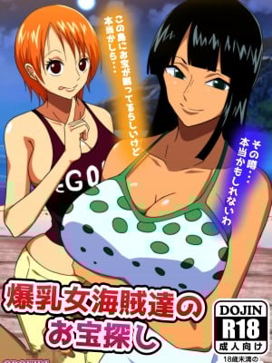 [Q同人]  爆乳女海賊達のお宝探し (ワンピース)