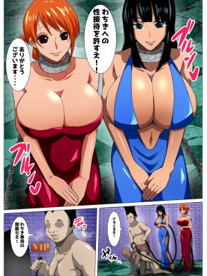 [Q同人]  爆乳女海賊達のお宝探し (ワンピース)_28