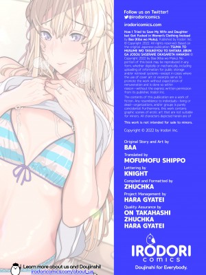 [牙を剥く] 妻と娘を助けようとしたら自分が女装させられ犯された話(逆アナル) (x3200) [Irodori Comics] [無修正]_57