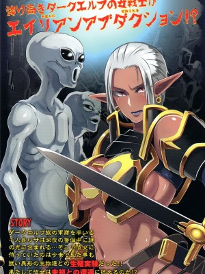 (C89)  [EROQUIS! (ブッチャーU)] DARK ELF vs ALIEN [胆小的深绘里汉化] [無修正]_30