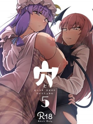 [自家発電処 (flanvia)] 穴とむっつりどすけべだいとしょかん 5 (東方Project) [小狐狸委托汉化] [DL版]