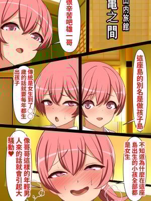 [フリテン堂] モブ男子の俺が100人孕ませるまで出ることのできない子作り島に引っ越した結果 [中国翻訳] [DL版]_035