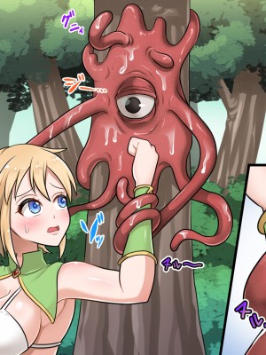 [速攻からあげ (からりあがり)] エルフ捕縛・触手でアヘイキ墜ち!_114