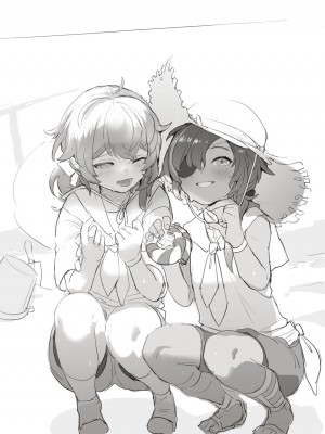 [ぬる] 仲良しガイディル♀話 (原神)[中国翻译]_02