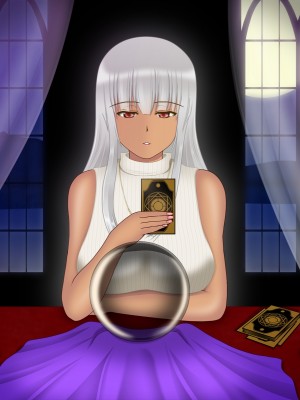 [魔転狼蒼月 (雪月狼)] 黒魔女の憑依 女性本能への目覚め_532