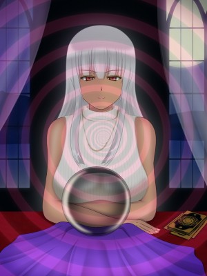 [魔転狼蒼月 (雪月狼)] 黒魔女の憑依 女性本能への目覚め_053
