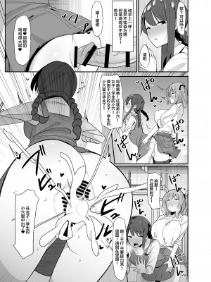 [こすこ帝国 (世良)] ある日突然ふたなりは勃起したら射精するのが当たり前の世界になったら [中国翻訳] [DL版]_08