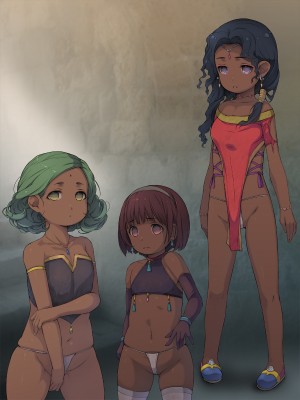 [黒毛と桃汁 (横十輔)] 中東アラブ・ロリ少女めぐり_137_a002