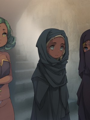 [黒毛と桃汁 (横十輔)] 中東アラブ・ロリ少女めぐり_146_a011