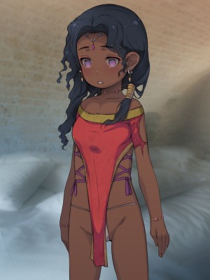[黒毛と桃汁 (横十輔)] 中東アラブ・ロリ少女めぐり_178_d002