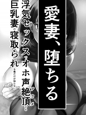 [さなづら同人誌発行所 (さなづらひろゆき)] 愛妻、堕ちる 〜浮気セックスでオホ声絶頂アクメする 巨乳妻の寝取られを俺だけが知らない〜 [蒙面牛头侠汉化]_02