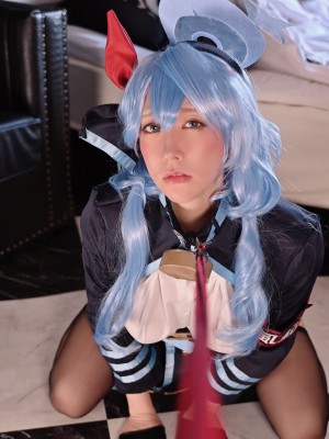 [林檎蜜紀] りんごみつき妄想セクションvol.3 腋乳丸出しのムチムチデカ尻ミニスカで何が風紀だ！すぐ快楽堕ちするブル●カ・天雨アコのコスプレ (ブルーアーカイブ)_062