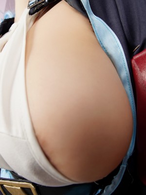 [林檎蜜紀] りんごみつき妄想セクションvol.3 腋乳丸出しのムチムチデカ尻ミニスカで何が風紀だ！すぐ快楽堕ちするブル●カ・天雨アコのコスプレ (ブルーアーカイブ)_088