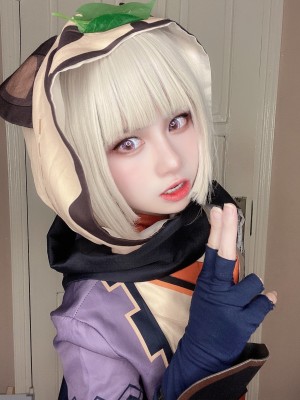 Genshin impact_A ninja little_Sayu cosplay Riribonni_36