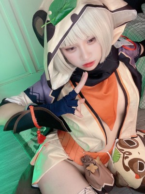 Genshin impact_A ninja little_Sayu cosplay Riribonni_05