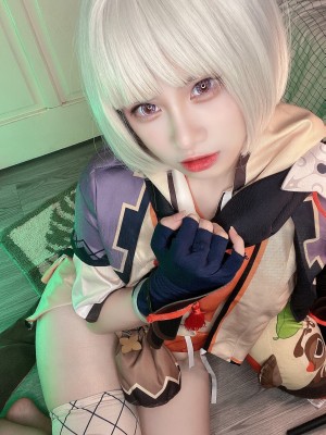 Genshin impact_A ninja little_Sayu cosplay Riribonni_04