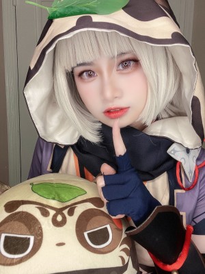 Genshin impact_A ninja little_Sayu cosplay Riribonni_40