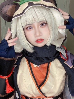 Genshin impact_A ninja little_Sayu cosplay Riribonni_34
