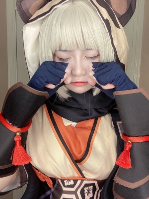 Genshin impact_A ninja little_Sayu cosplay Riribonni_42