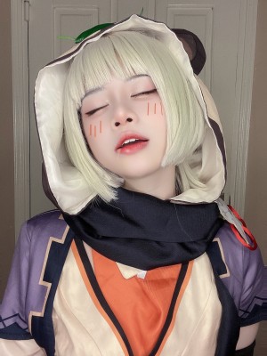 Genshin impact_A ninja little_Sayu cosplay Riribonni_35