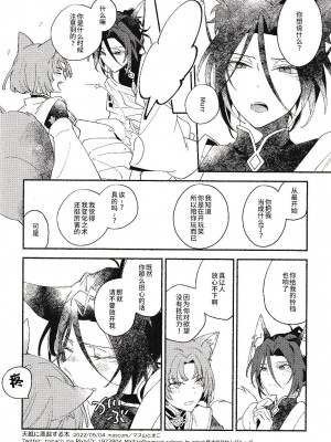 (賢者の超マナスポット 2022) [mascom (マス山とまこ)] 天狐に悪戯する本 (魔法使いの約束) [逃亡者×真不可视汉化组]_11