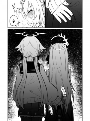 [朝比奈吉利] 邪悪なぺろちゅーに沈む (ブルーアーカイブ) [中国語、日本語]_28