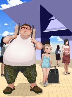 [LONGRIDE] 変態デブおじさん泣き虫姪っ子ギャルを四畳半で飼う2(今日は百合友とコミケでお手伝い前編)_320