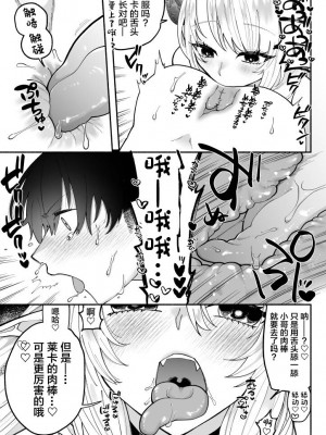 [ヒダリミギ (二等辺)] ふたなりサキュバスに劣等種と理解らされました [中国翻訳]_19