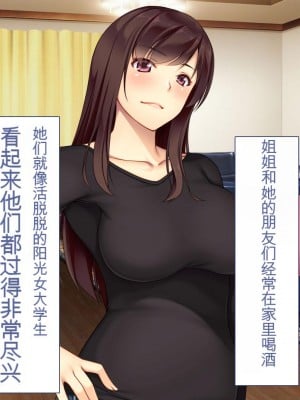 [ユウリコ] JDの姉とその友達は俺の股間がお気に入り[中国翻訳]_006