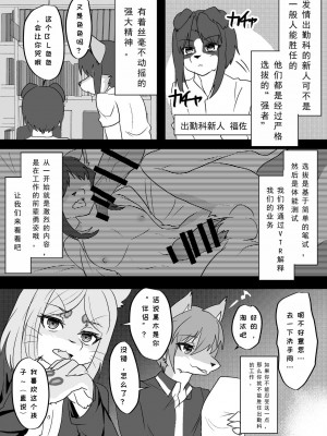 [キムチ亭 (瑠璃燕)] 我ら発情出勤課2｜我们发情出勤科 2 [月白] [DL版]_03