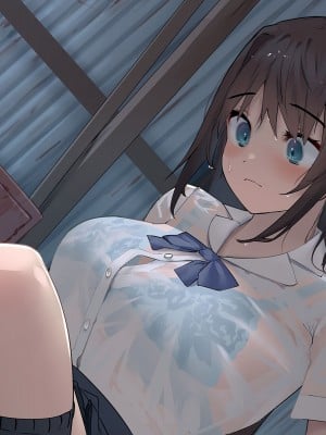 [ぽるちーに (五月猫)] 田舎で再会した幼なじみと中出し性交に耽る夏 大人のカラダに成長した濡れ透け姿の幼なじみと肉欲交尾に溺れる_027