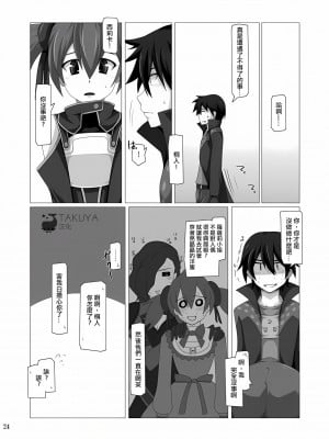 [Takuya汉化] [ThisArmor (村上)] 君にフィンガーバンッ!～勃発編～ (ソードアート・オンライン)_022