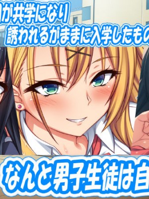 [一億万軒茶屋] お嬢様学園に男子1人 絶倫チンポで友達100人出来るかな？[中国翻訳]_002