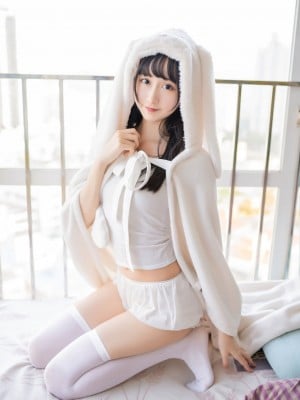 xo854_木绵绵OwO NO.028 浴巾兔子_748c2fad81b0a58d4b263b06943b45b9
