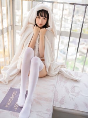 xo854_木绵绵OwO NO.028 浴巾兔子_dfdf7e9cade3ed2f6280454b1f15f237