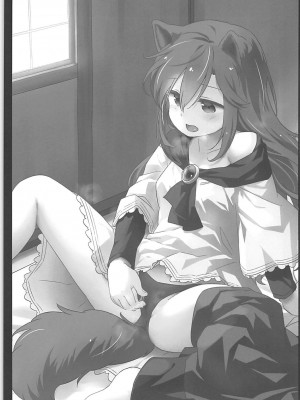 (例大祭15) [Animal Passion (茹でピー)] ウルフプレジャー (東方Project) [中国翻訳]_02