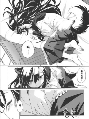 (例大祭15) [Animal Passion (茹でピー)] ウルフプレジャー (東方Project) [中国翻訳]_06